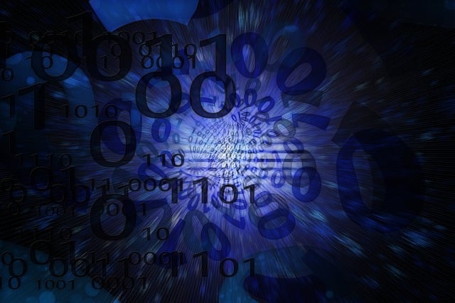 numeri e lettere in un o sfondo scuro per rappresentare Le Profondità dell'Animo Umano che devono essere decifrate come un codice